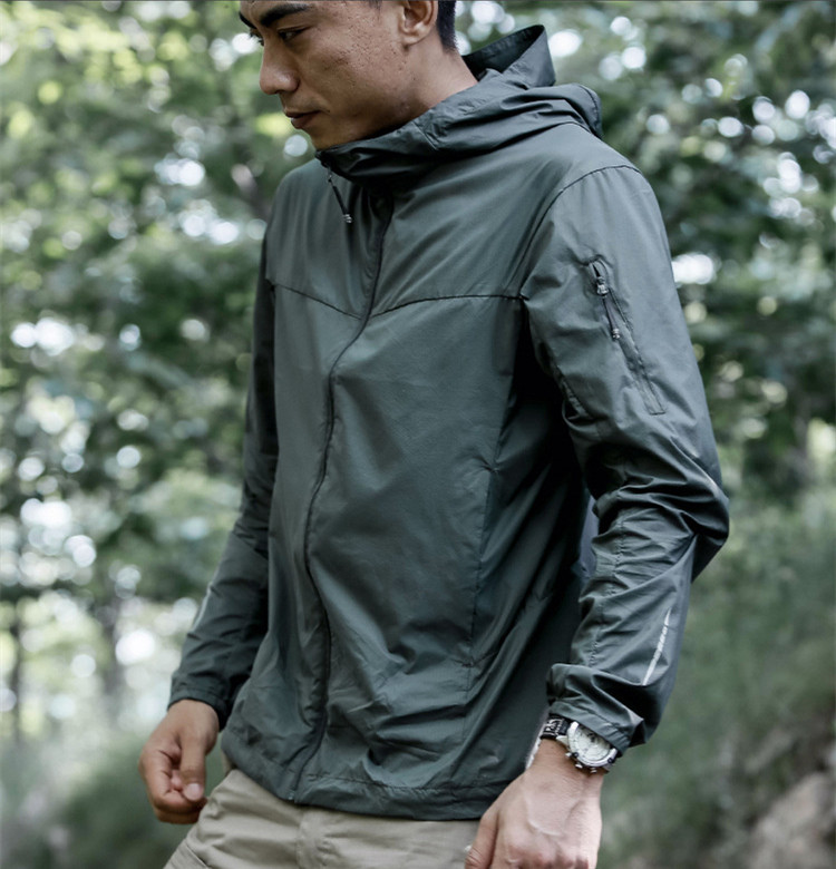 Outdoor Sport Coat - FSTAR-Ademende zonnebeschermingskleding voor heren, tactische windjack,