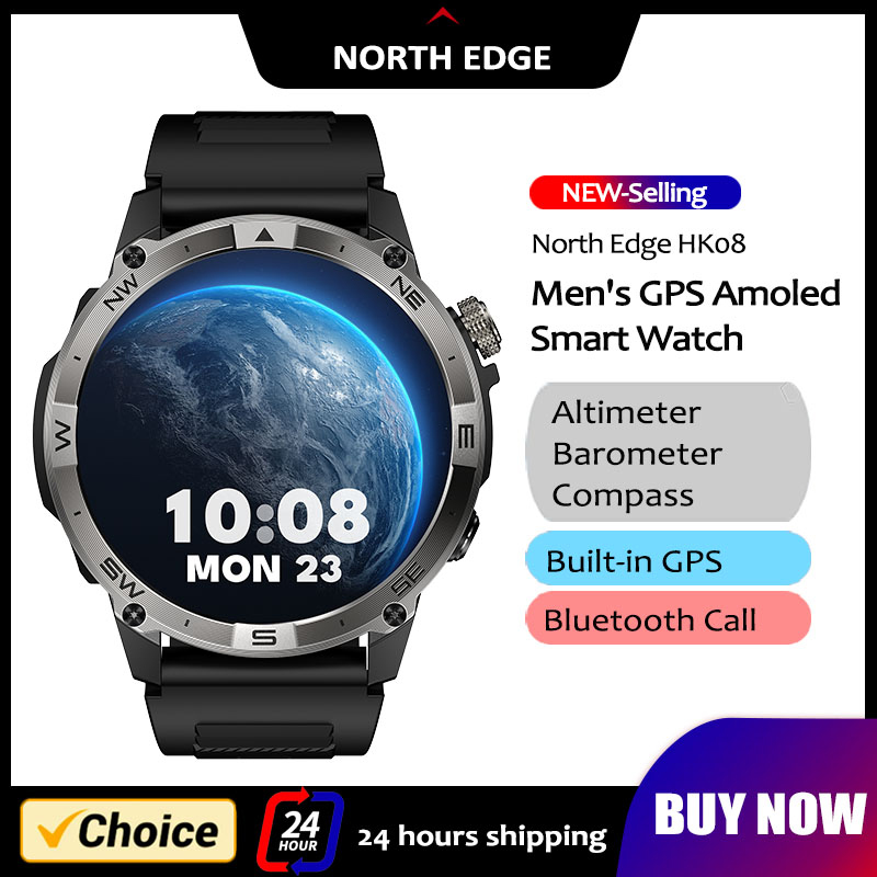 Outdoor Sport Smart Watch - NORTH EDGE GPS Sport Smart Watch