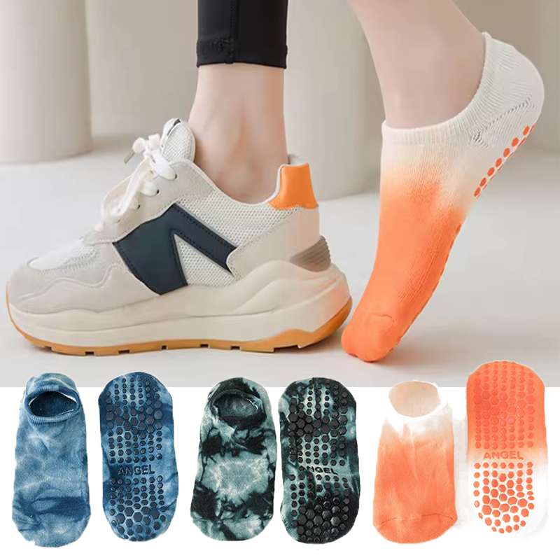 Trampoline Park Sock - Kleurrijke antislip yogasokken voor dames Dagelijkse