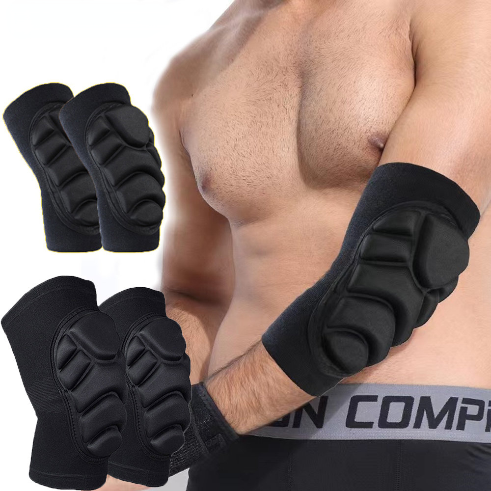 Mtb Elbow Pad - 1 Paar Ademende Mtb Kniebeschermer Anti-Slip