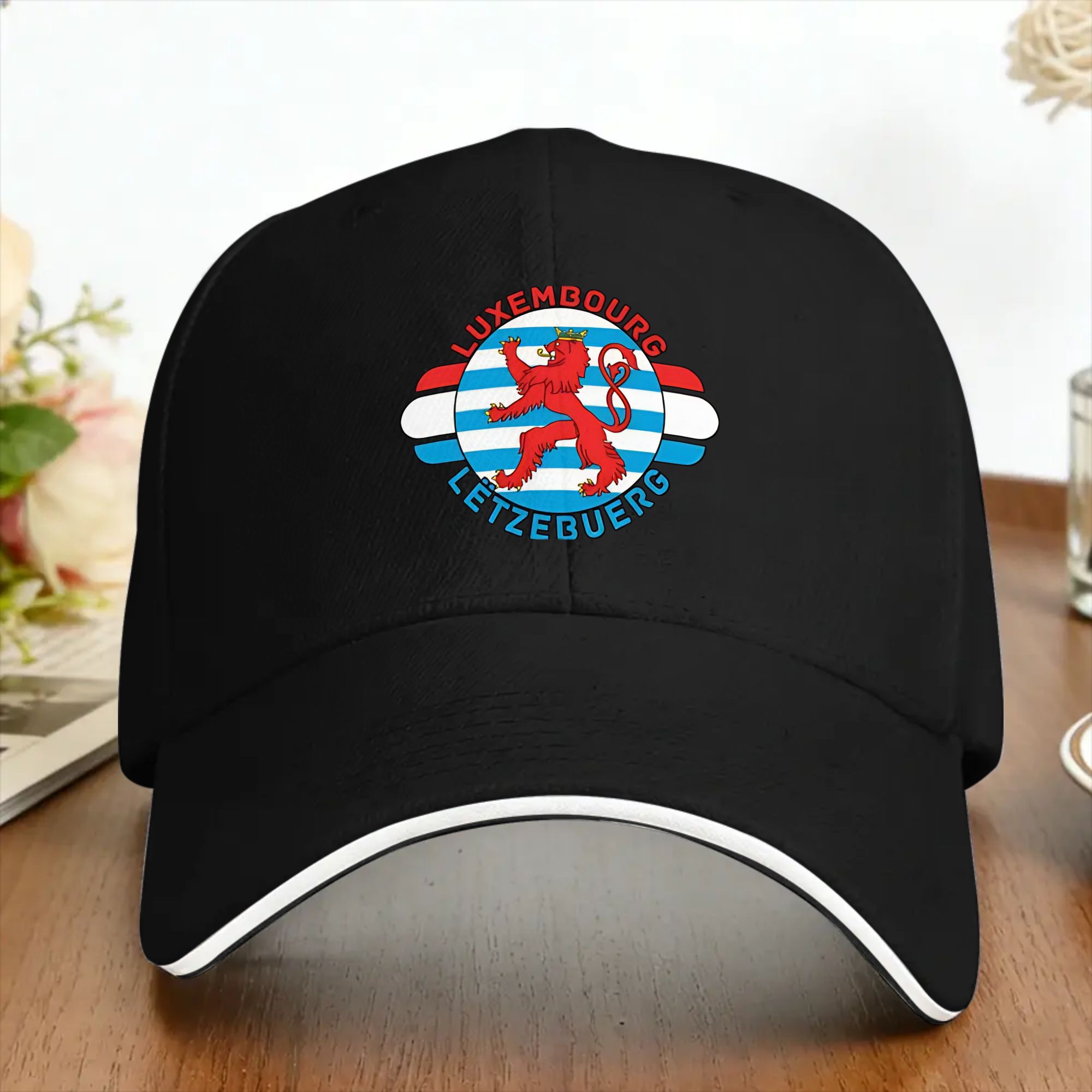 Outdoor Sport Luxembourg - Luxemburg Letzebuerg embleem casual baseballpet zomer
