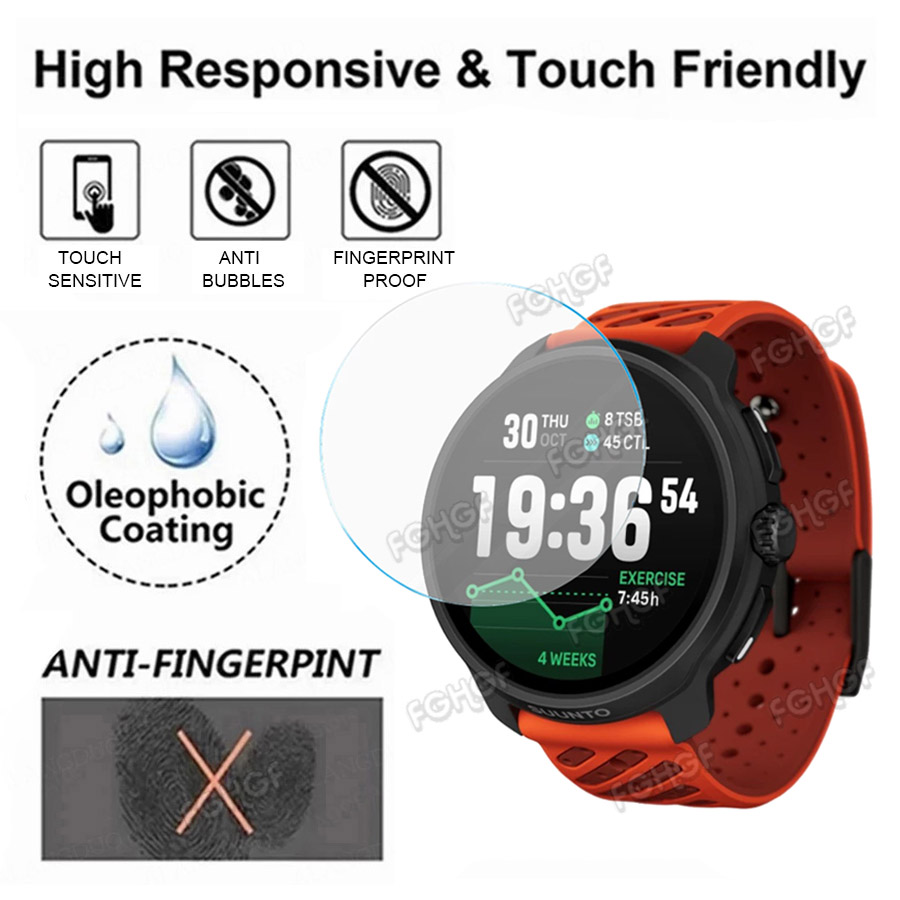 Outdoor Sport Smart Watch - Gehard glas beschermfolie voor Suunto Race