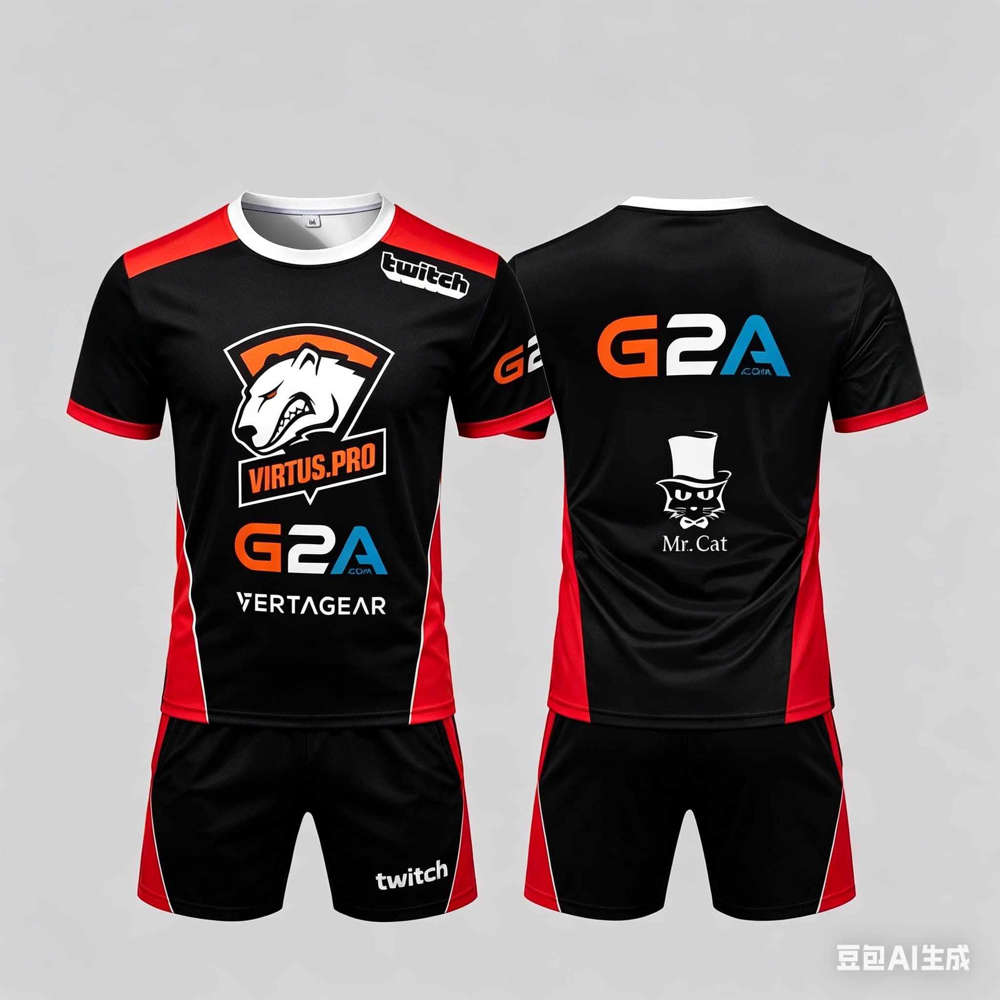 Outdoor Sport Club - Virtus.Pro Esports Club Uniformen Zomer Outdoor