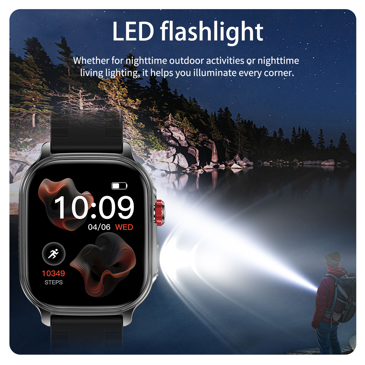 2026 Smartwatch 2.01'' Fitness - Outdoor Sport Smart Watch recensie en prijs