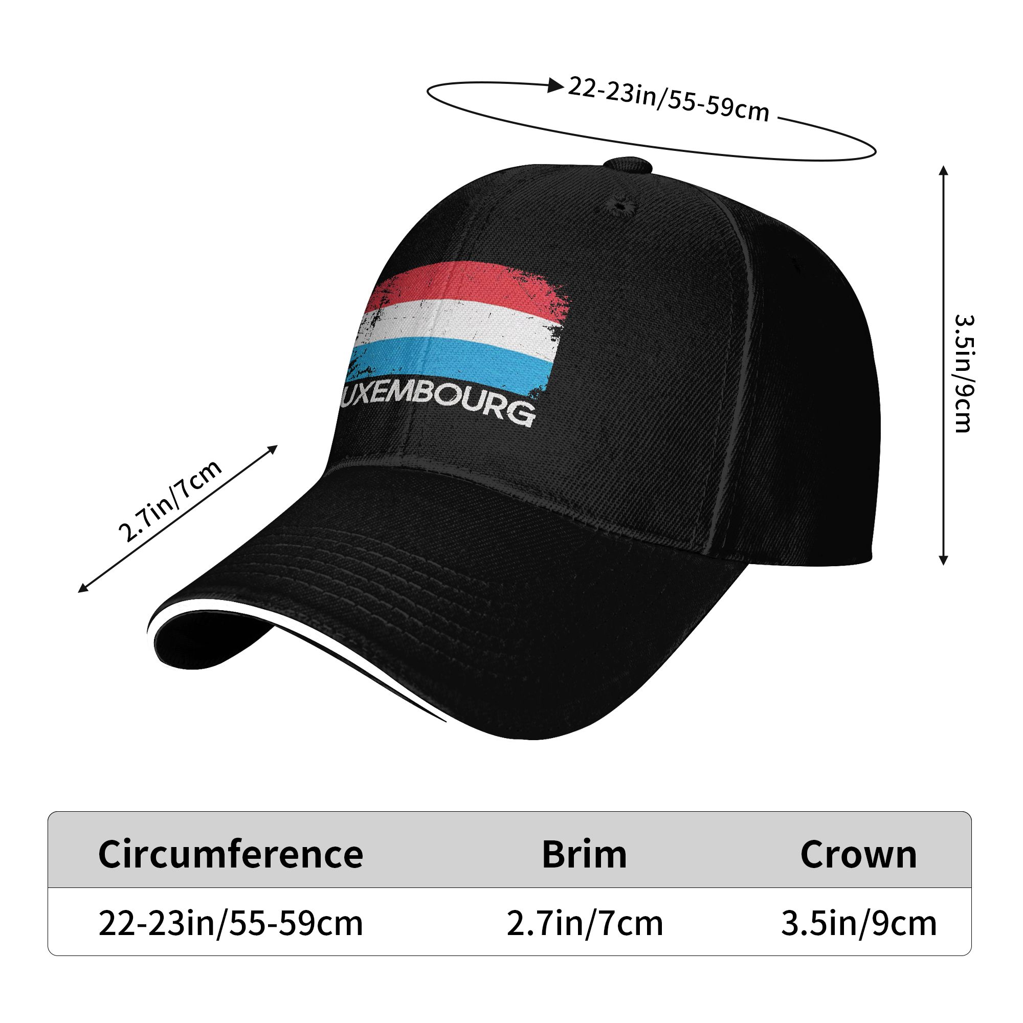 Luxemburg Vlag Kaart Baseball  - Outdoor Sport Luxembourg recensie en prijs