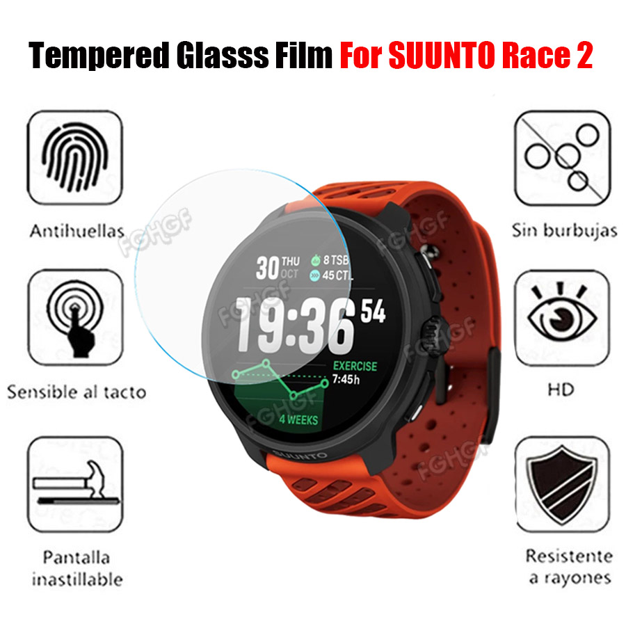 Gehard glas beschermfolie voor - Outdoor Sport Smart Watch recensie en prijs